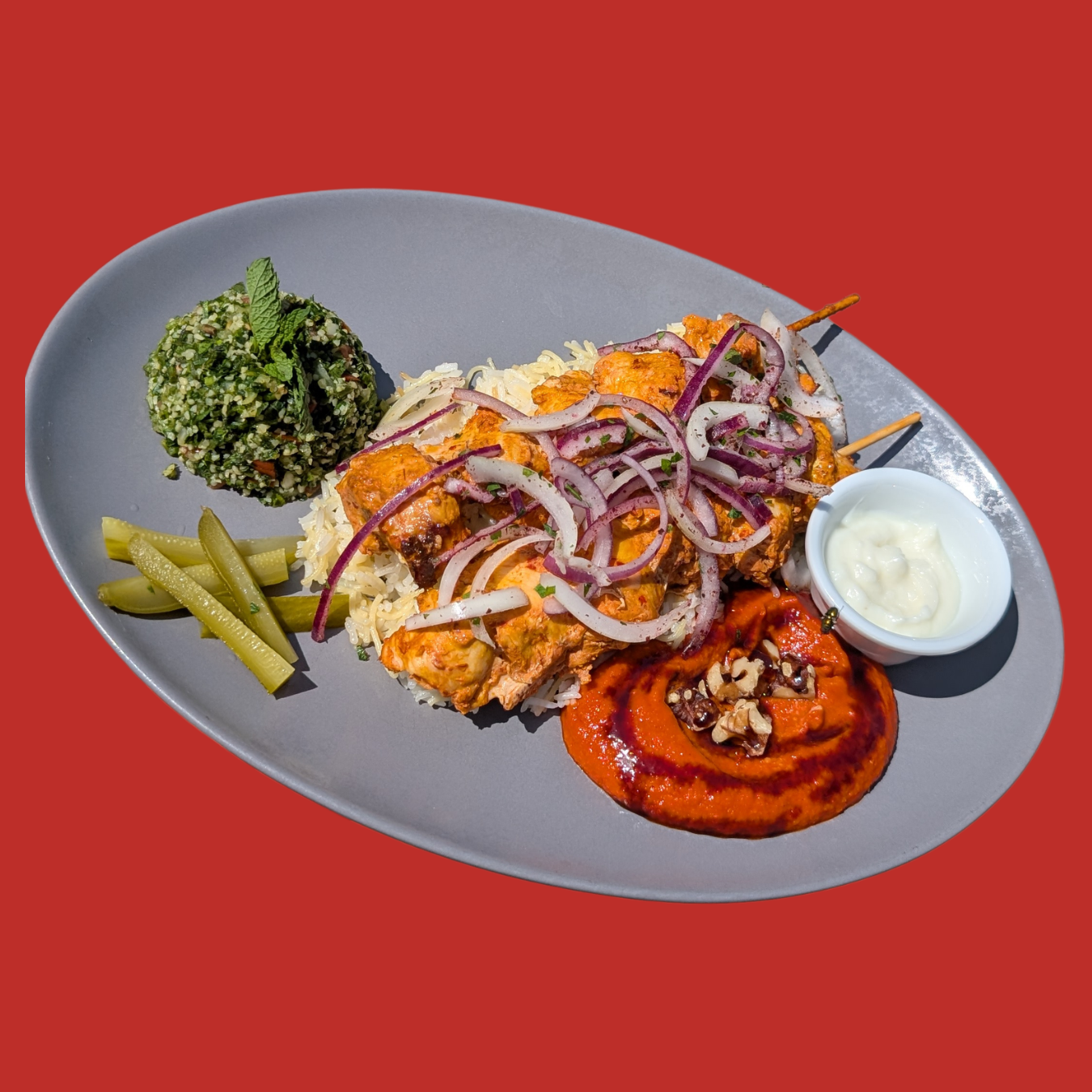 Assiette de Beyrouth — L'Épicerie Libanaise Villefranche-sur-Saône